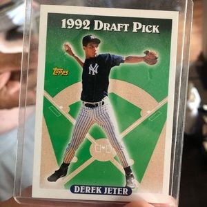 1992 draft pick derek jeter rookie card